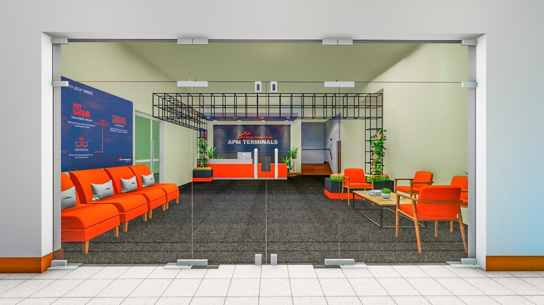 Reception Signage, Bright Pixels